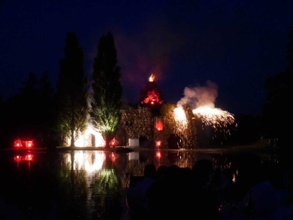 Künstlicher Vulkan Gartenreich Dessau-Wörlitz